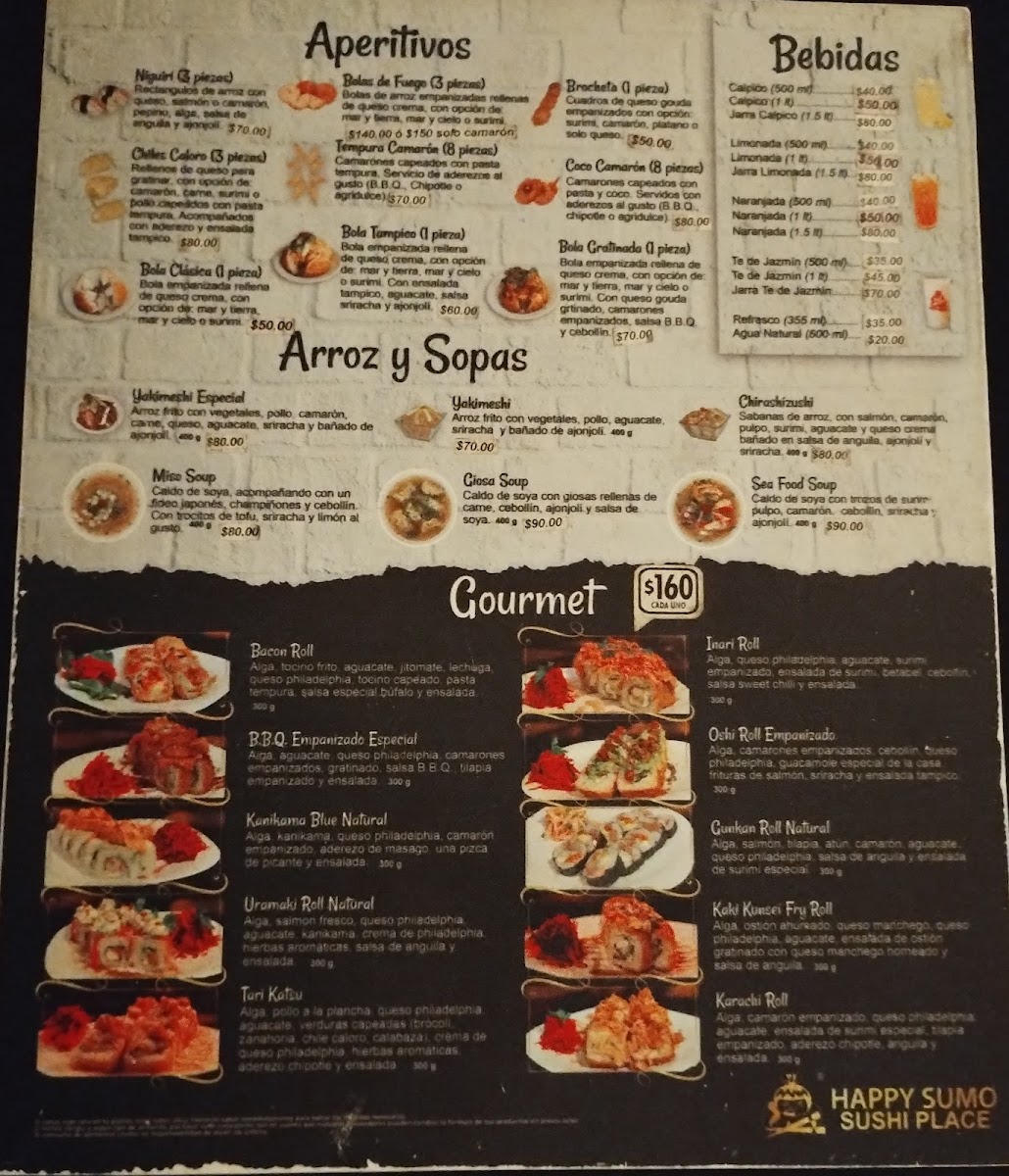 Happy Sumo Sushi Boulevard Menu - Image 2