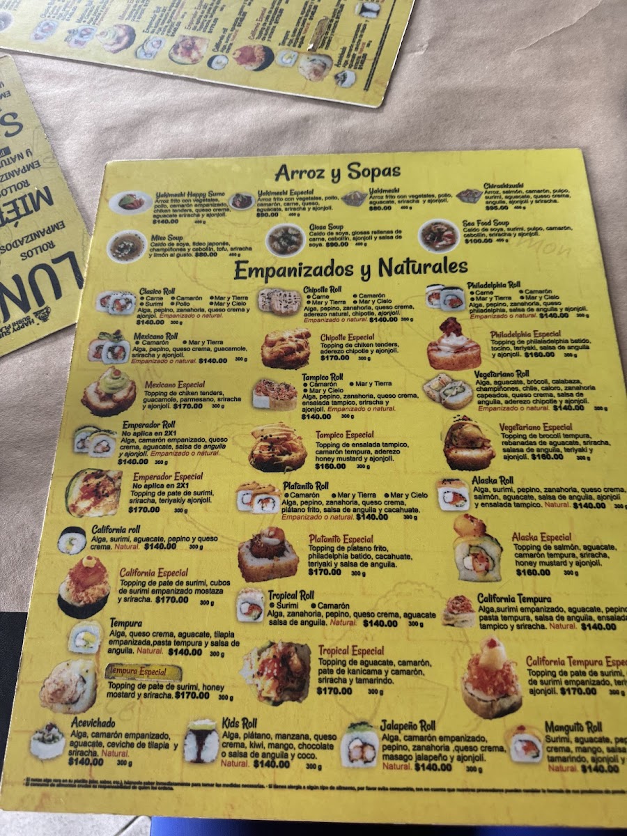 Happy Sumo Sushi Boulevard Menu - Image 4