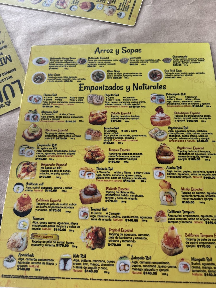 Happy Sumo Sushi Boulevard Menu - Image 5